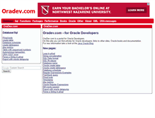 Tablet Screenshot of oradev.com
